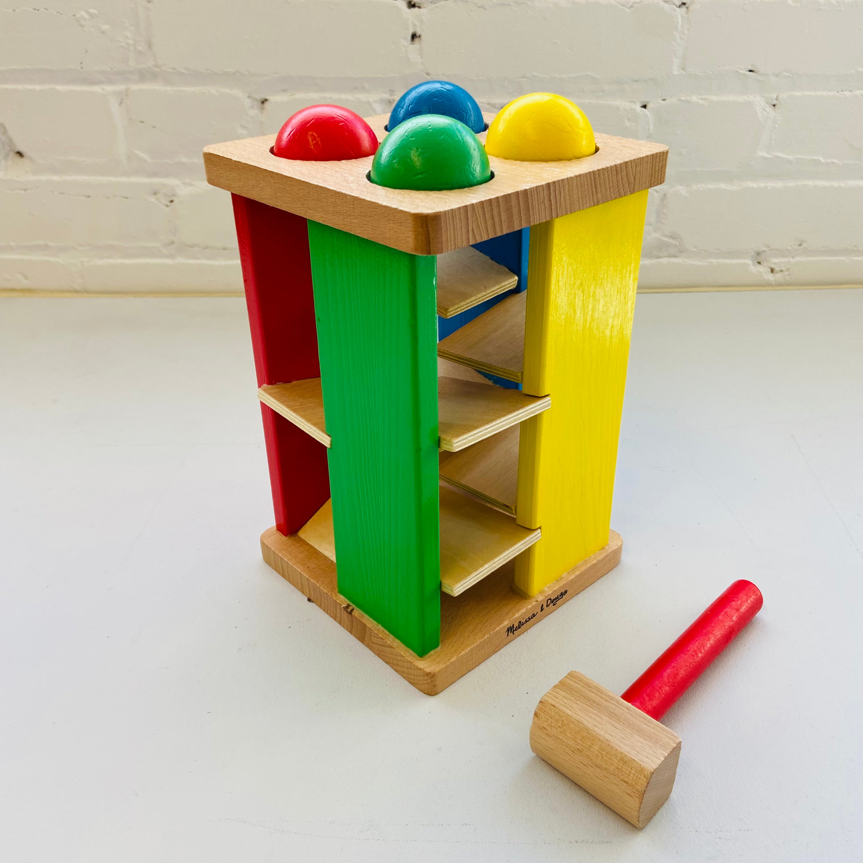 Melissa & doug pound deals & roll tower