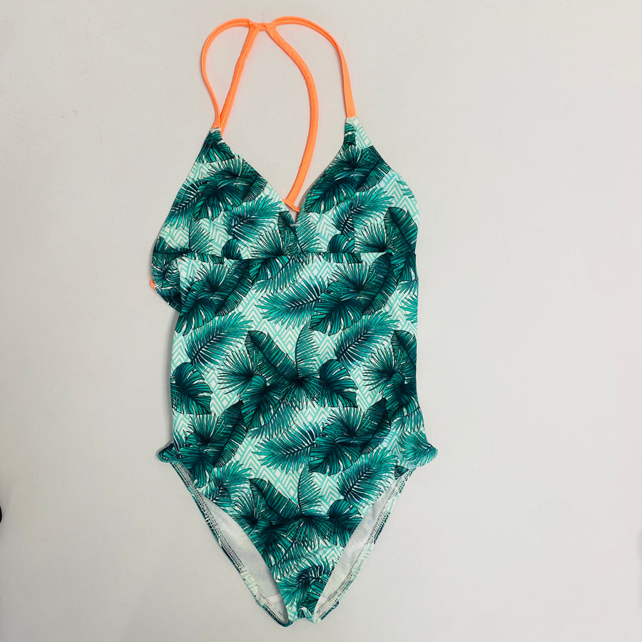 Tropical Swim Suit | 12-13 Youth