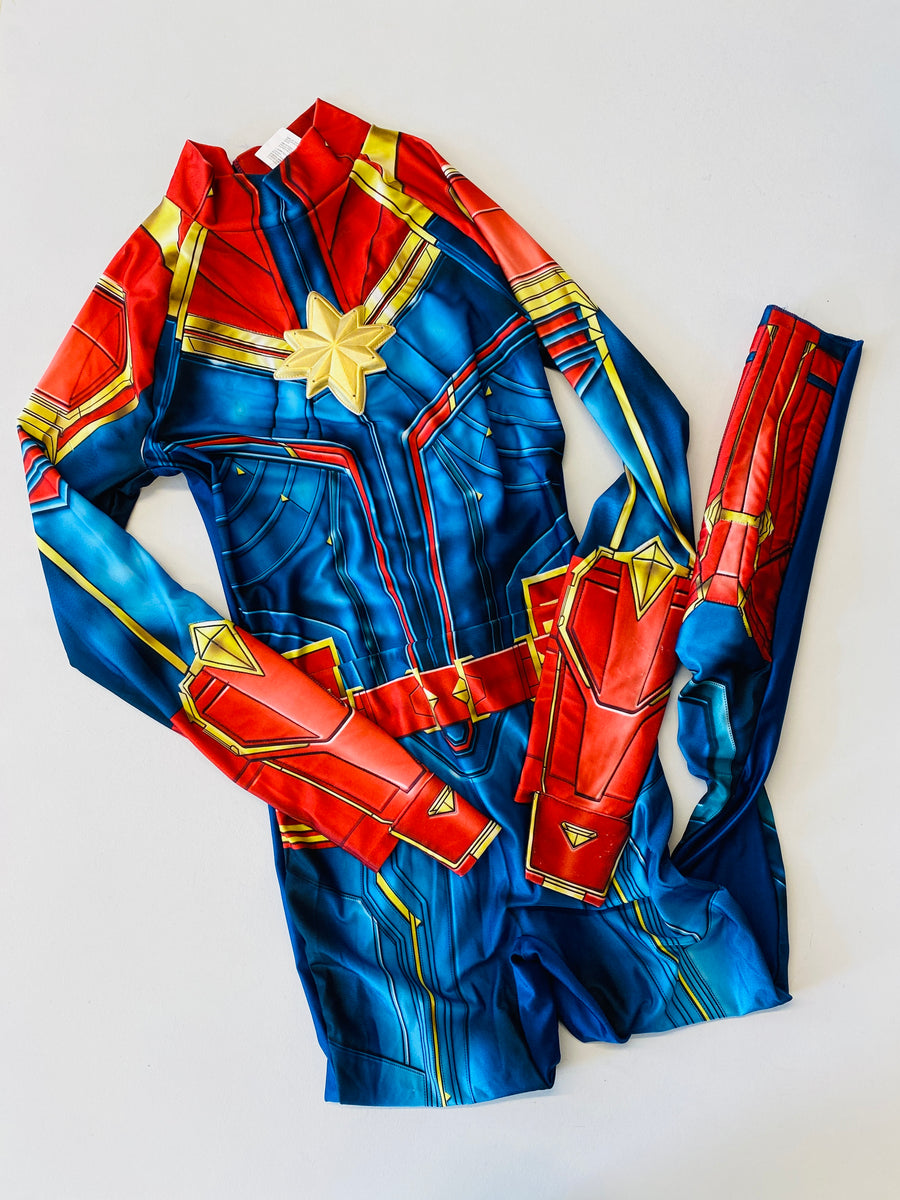 Captain Marvel Costume | Adult Small