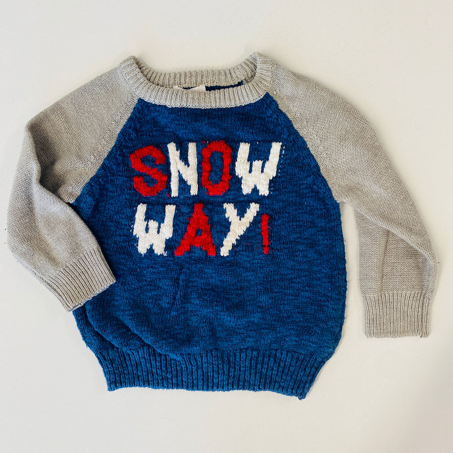 Snow Way Sweater | 2T