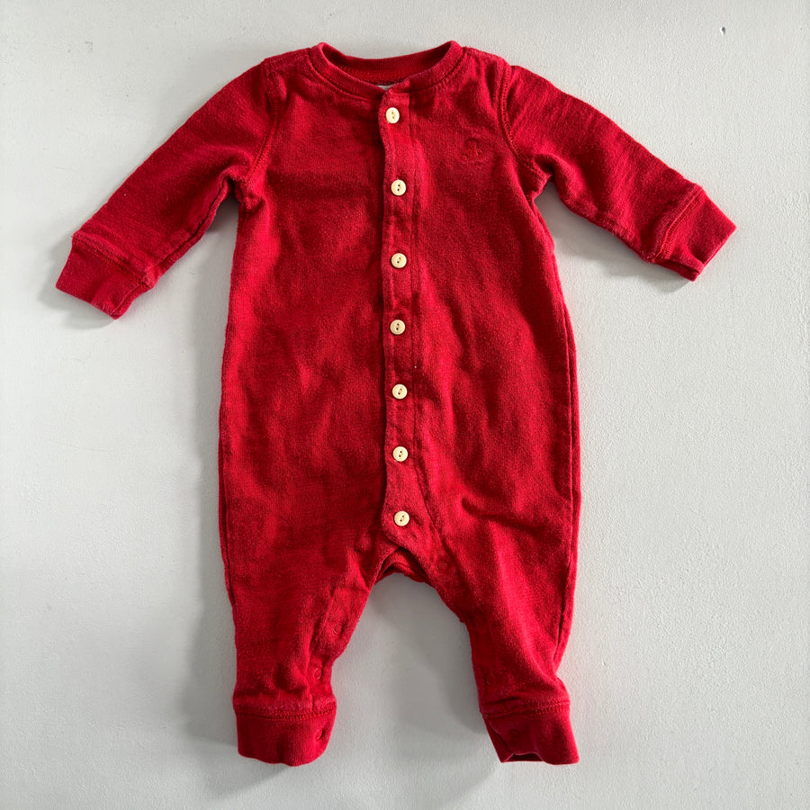 Cotton Romper | 3-6mos