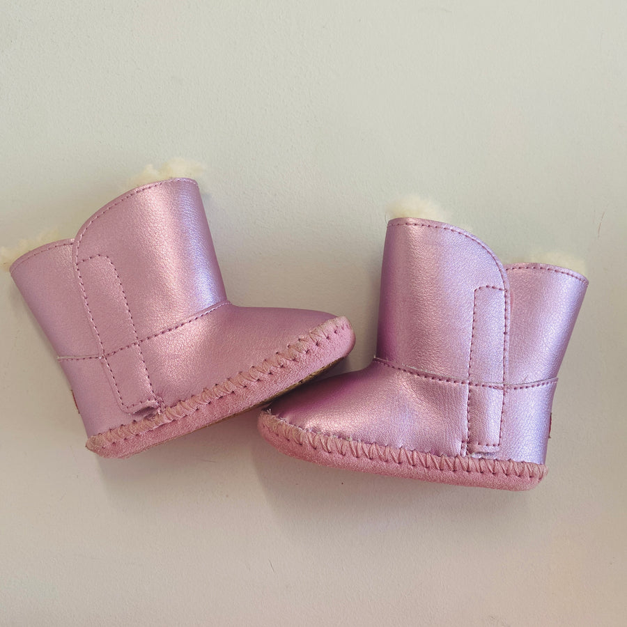 Metallic Boots | 2-3 Shoes (Infant)