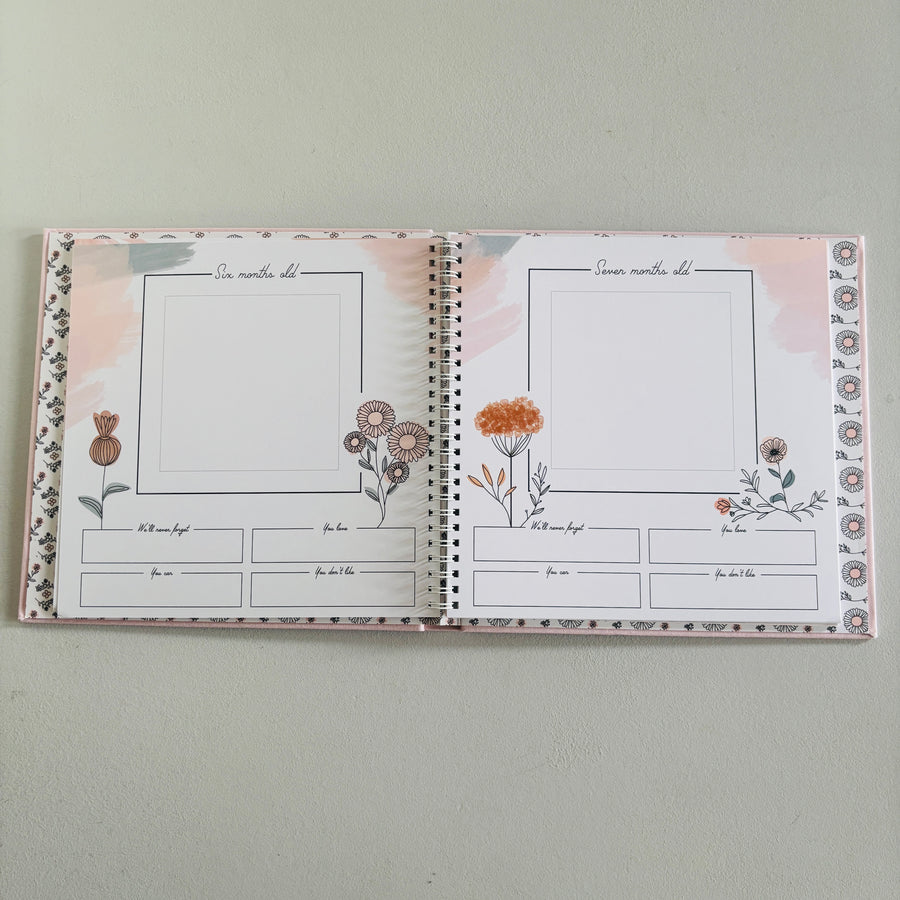 Luxury Baby Book + Blanket