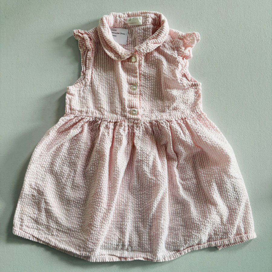 Seersucker Dress | 6-9mos