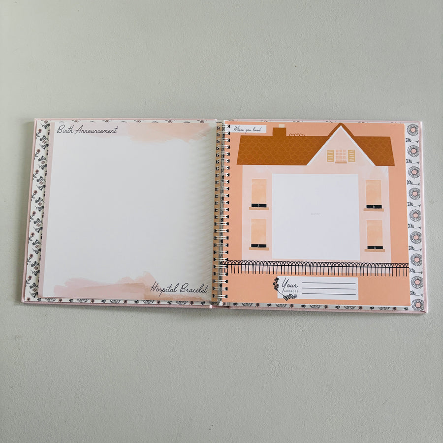 Luxury Baby Book + Blanket