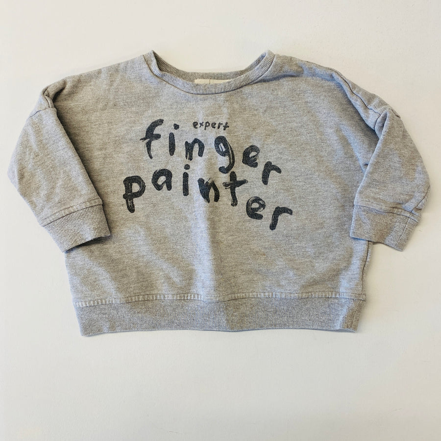 Finger Painter Sweatshirt | 12-18mos