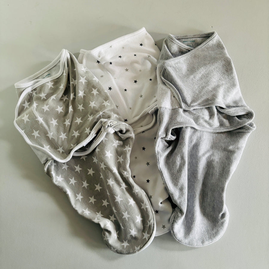 3pck Cotton Swaddles | 0-3mos