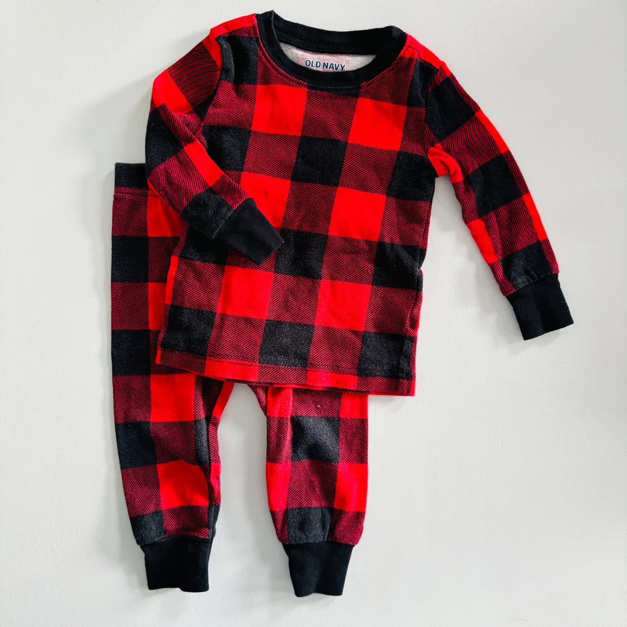 Plaid PJs | 12-18mos