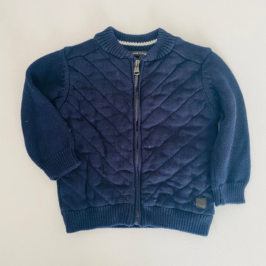 Quilted Sweater | 6-9mos
