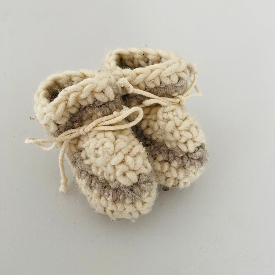 Knit Booties | 0-3mos