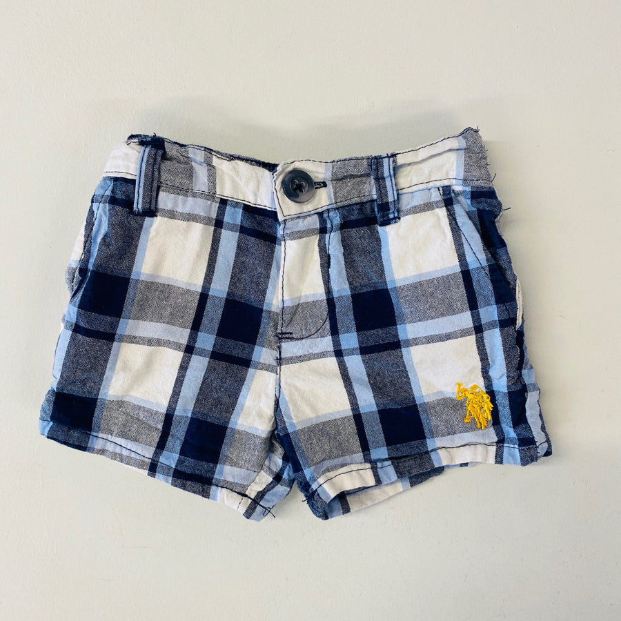 Plaid Shorts | 3-6mos