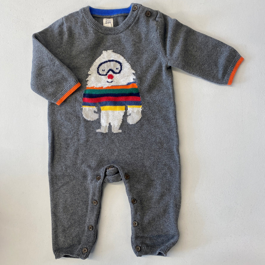 Sasquatch Romper | 6-12mos