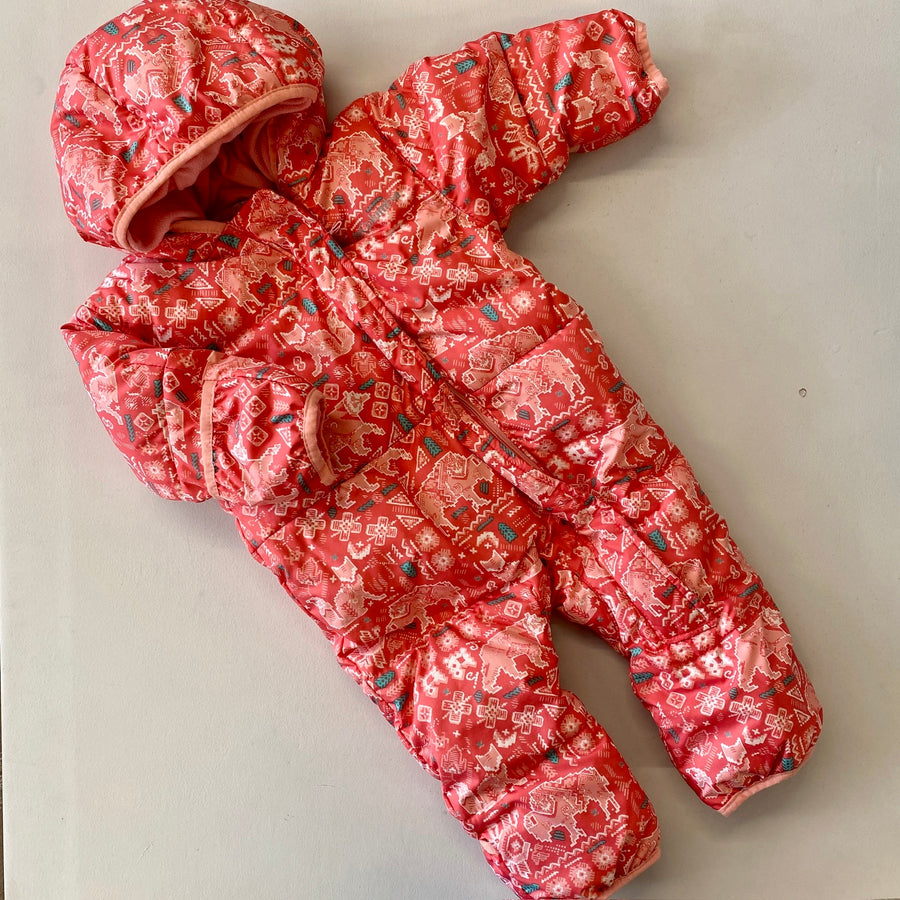Puffer Snow Suit | 6-12mos