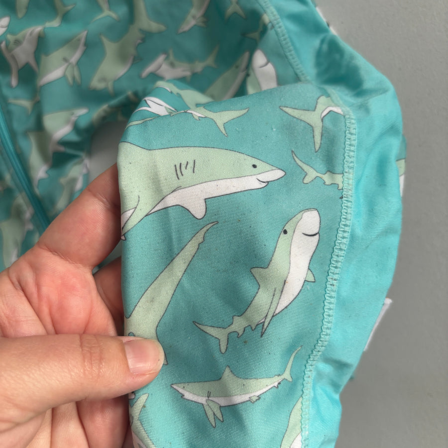 Rash Guard Swim Suit | 3-4T