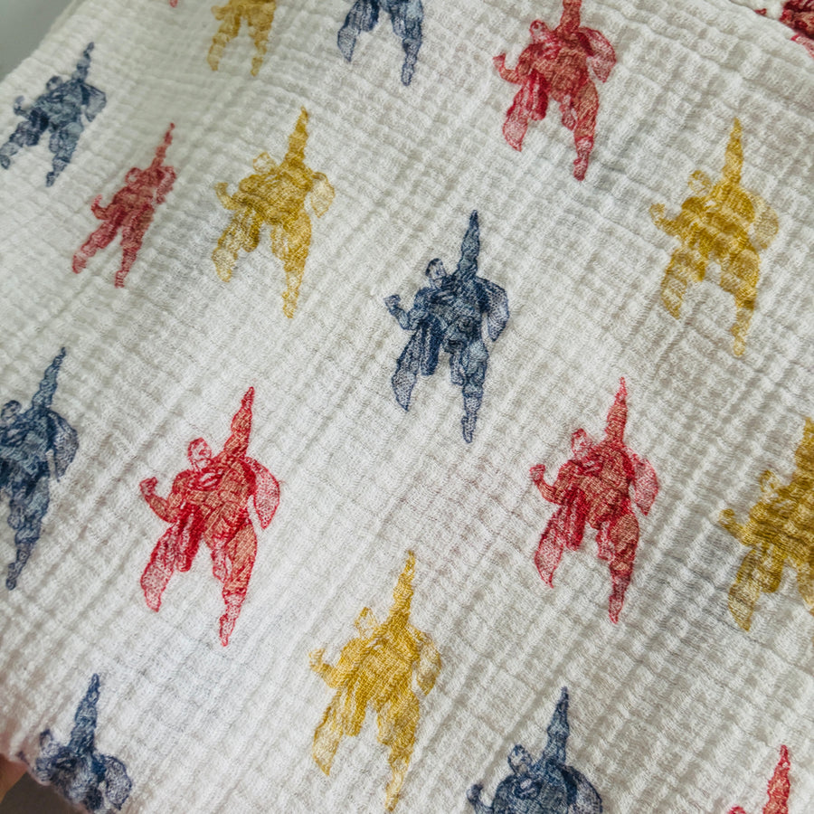 Superman Swaddle Blanket