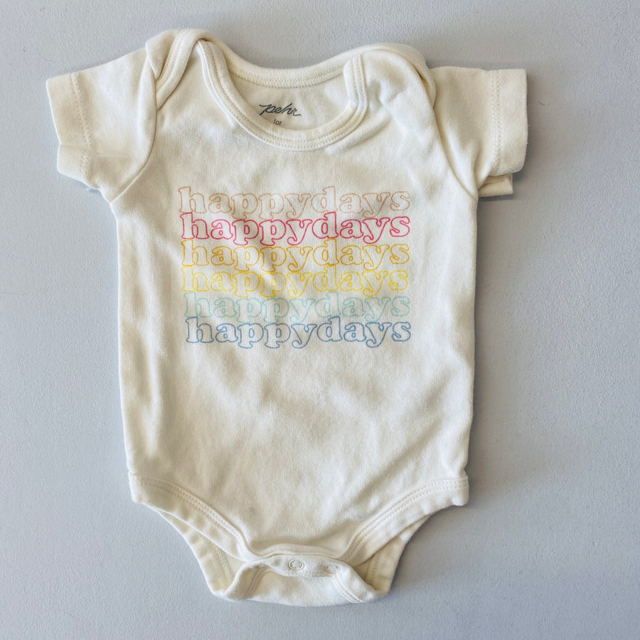 Happy Days Bodysuit | 3-6mos