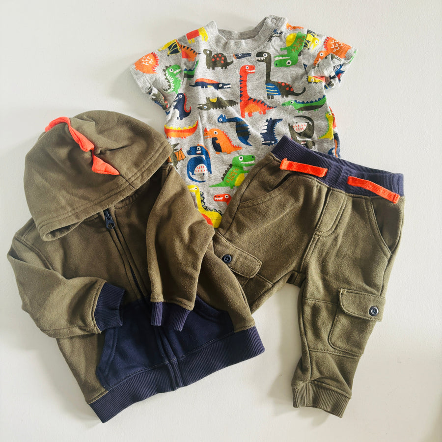 Dino Jogger Set | 6-12mos