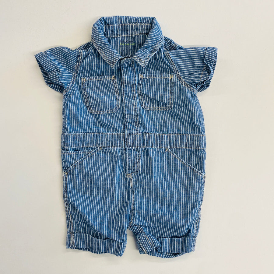Chambray Playsuit | 12-18mos