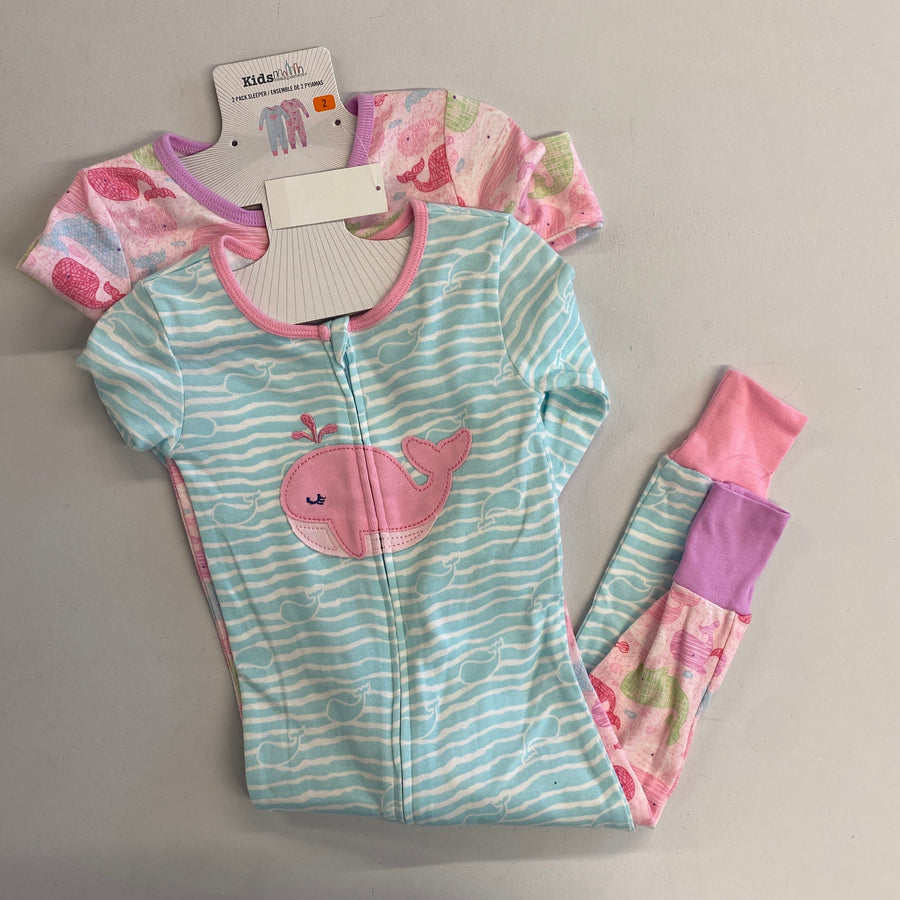 2pck Cotton Sleepers | 2T