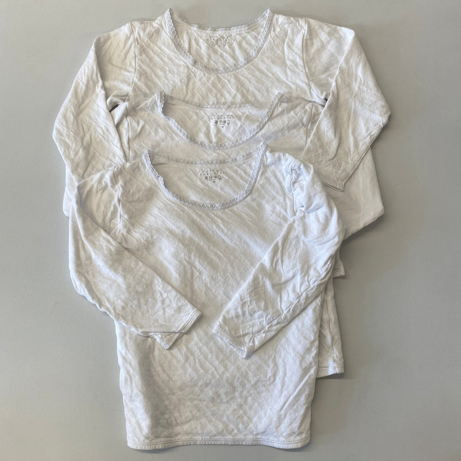 3pck Cotton Undershirts | 10Y