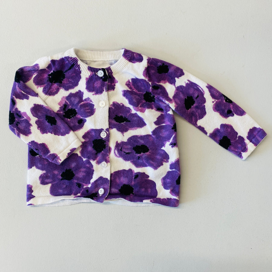 Flower Cardigan | 3-6mos