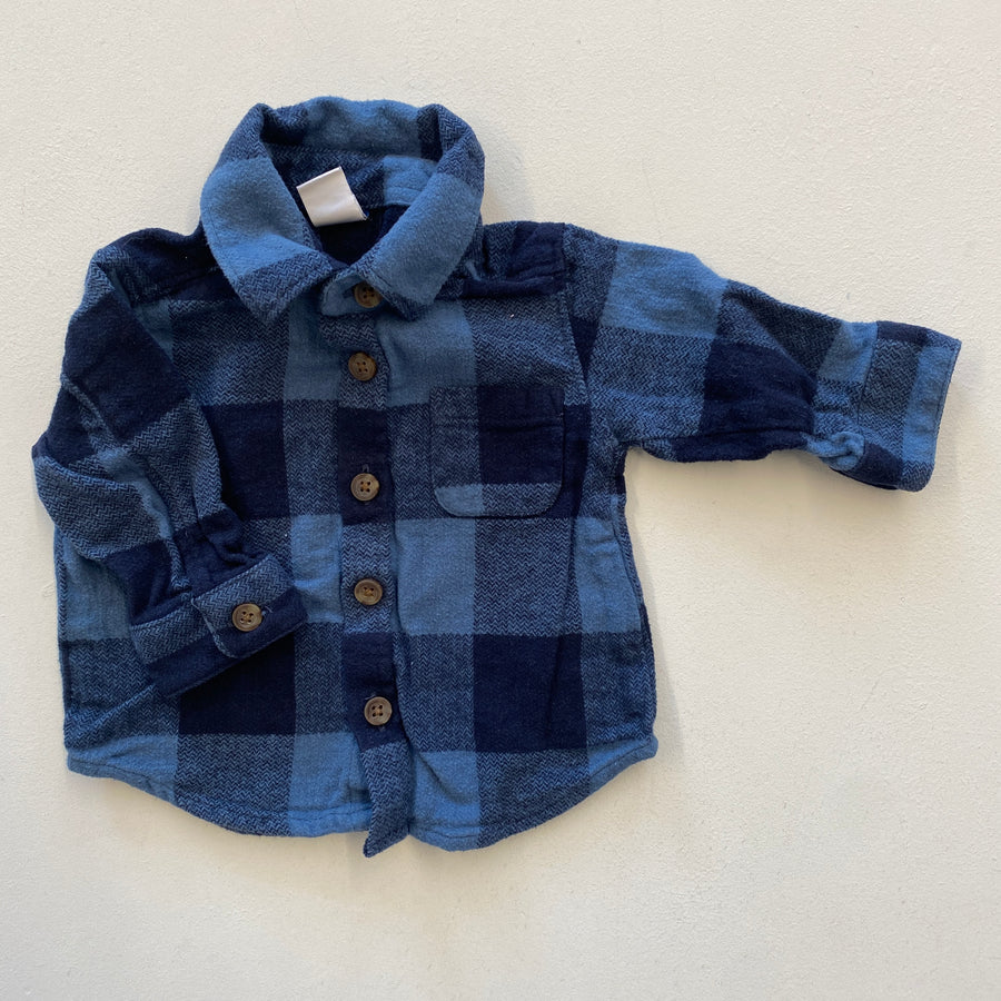 Plaid Top | 0-3mos