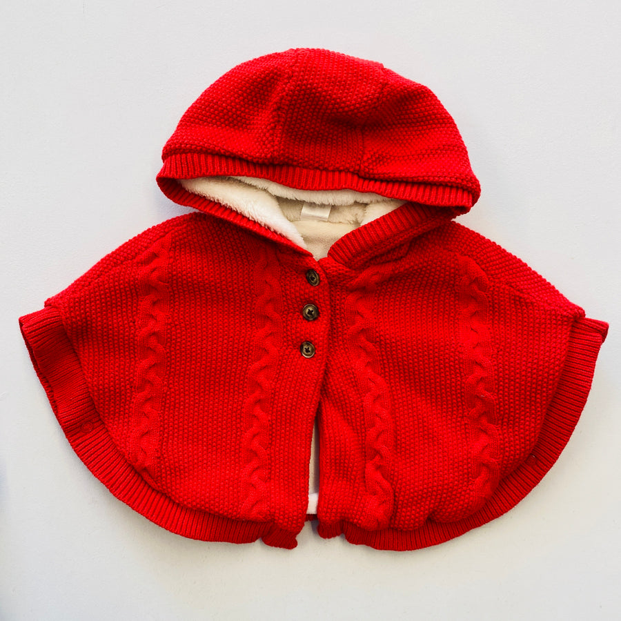 Cable Knit Capelet | 12mos