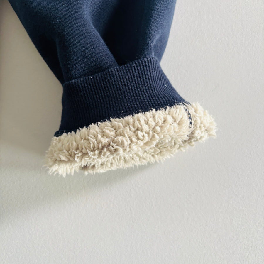 Sherpa-Lined Joggers | 3-4T