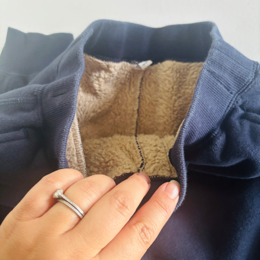 Sherpa-Lined Joggers | 11-12Y