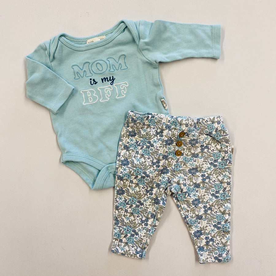 Bodysuit + Legging Set | 0-3mos