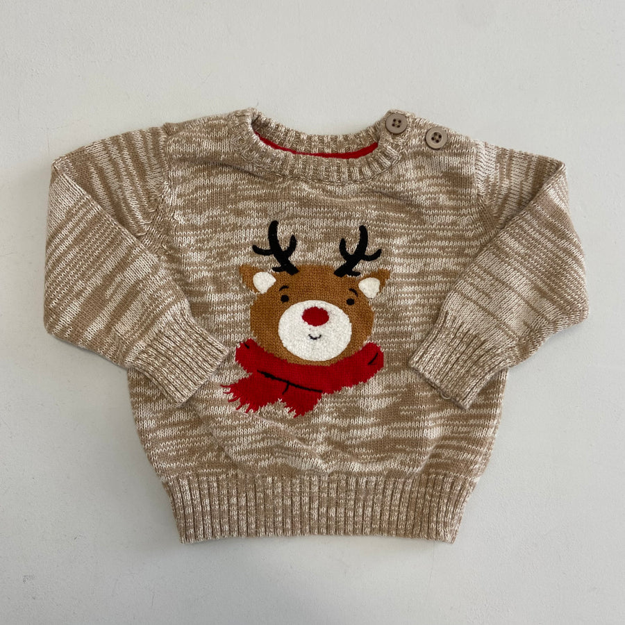 Reindeer Sweater | 12-18mos