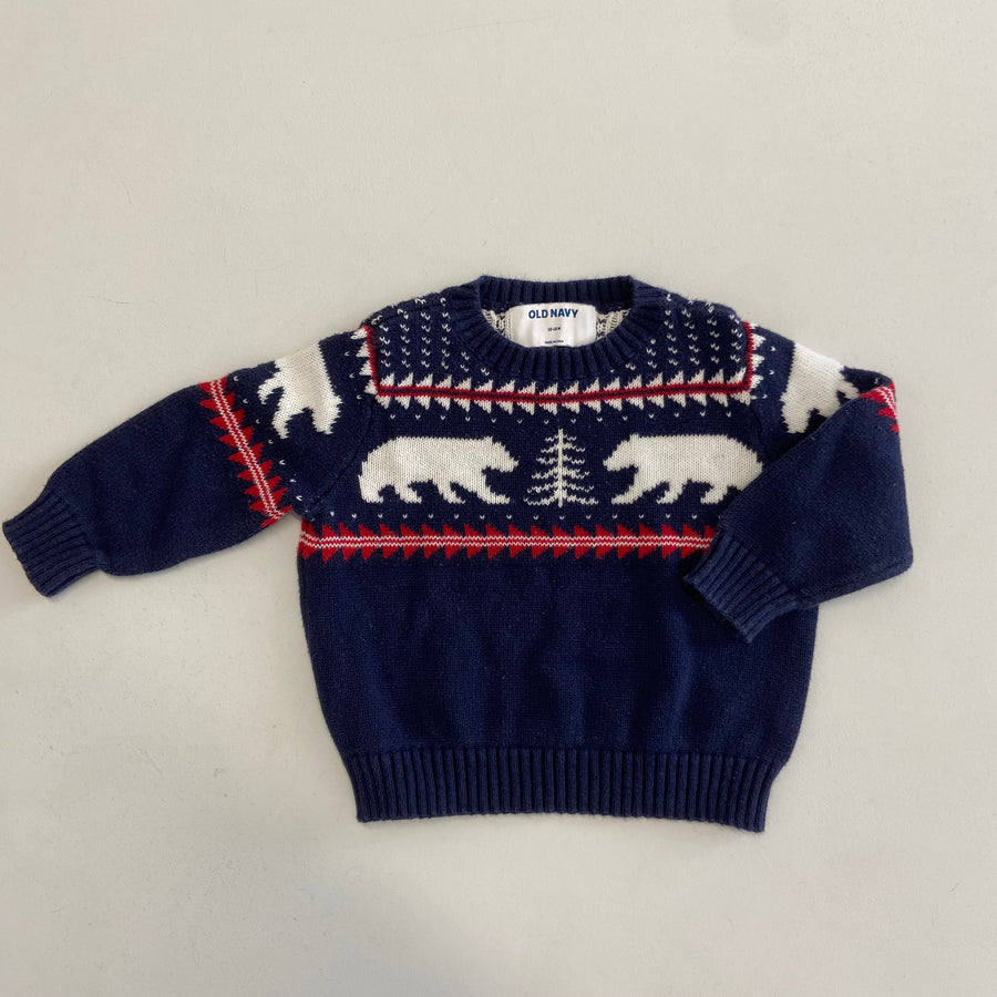 Bear Sweater | 12-18mos