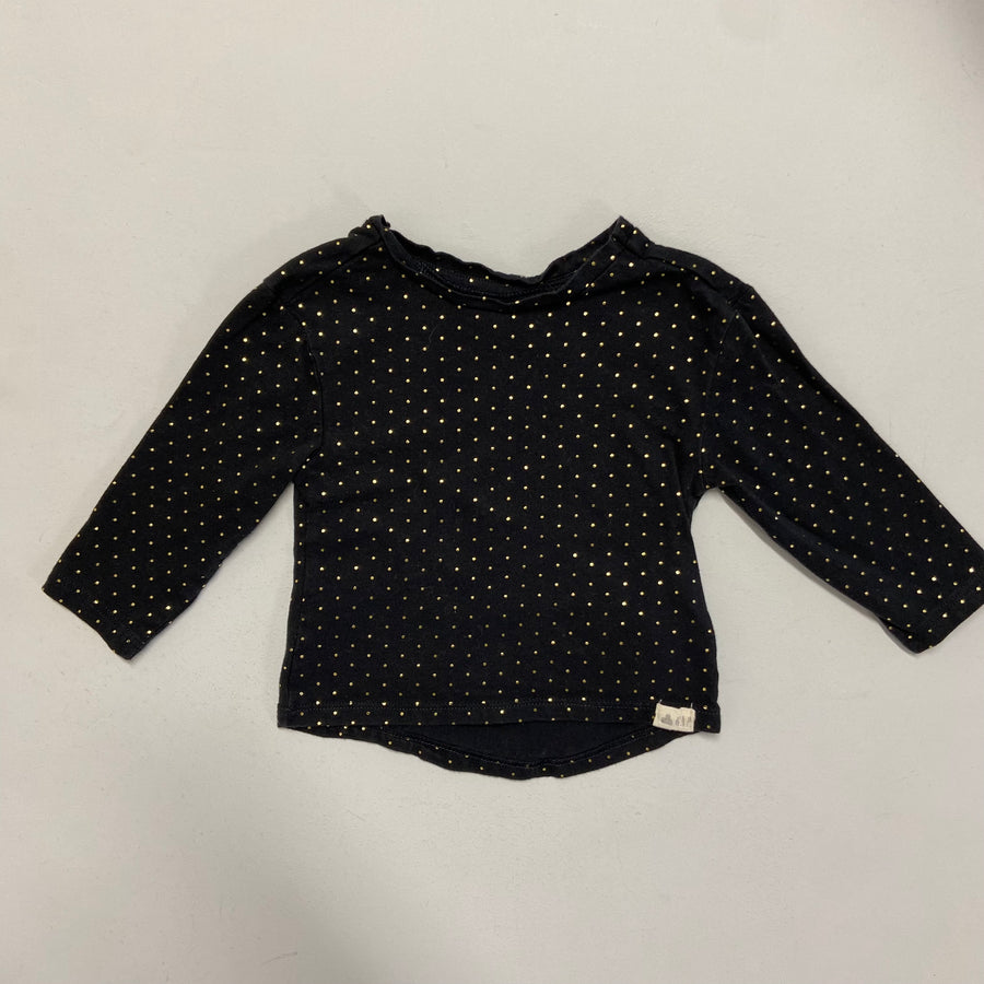 Gold Dot Top | 12-18mos