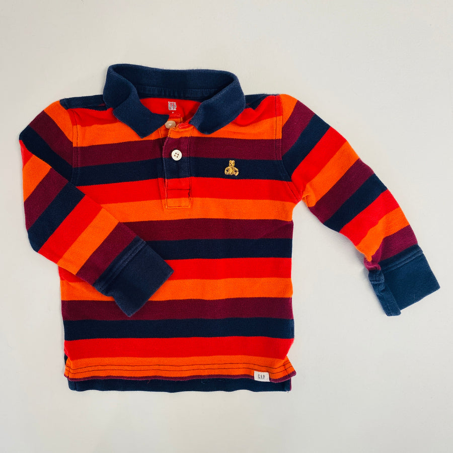 Striped Polo | 2T
