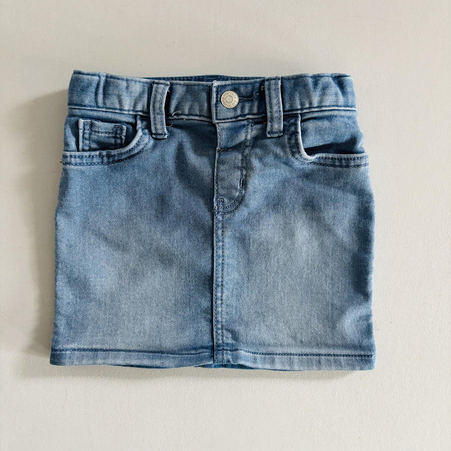 Denim Skirt 4T - Main Image