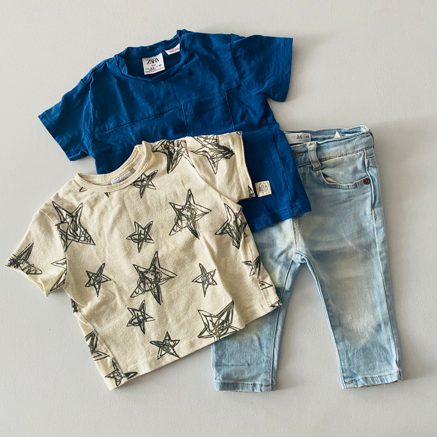 Tops + Jeans | 3-6mos
