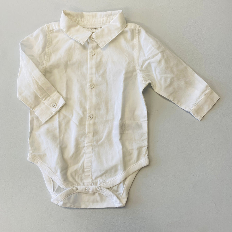 Dress Shirt Bodysuit | 3-6mos