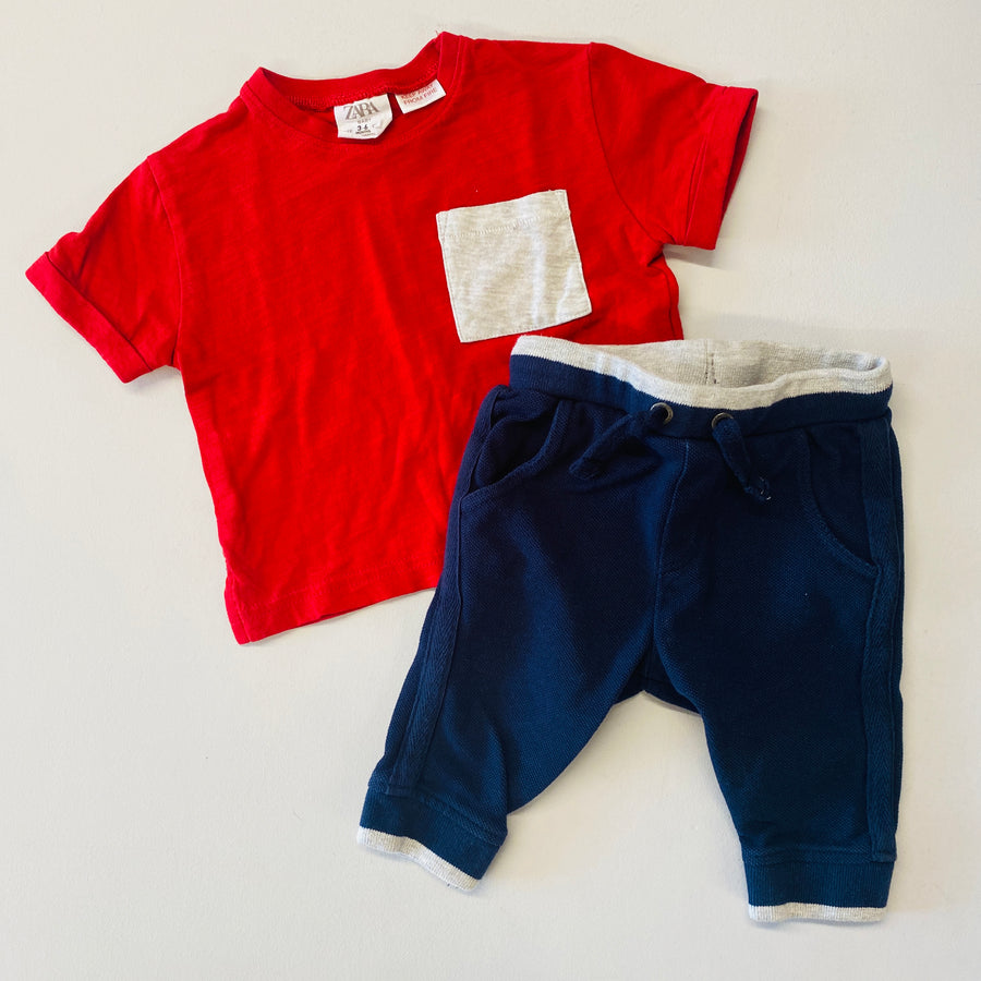 Top + Joggers | 3-6mos