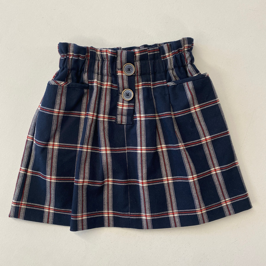 Plaid Skirt | 7Y