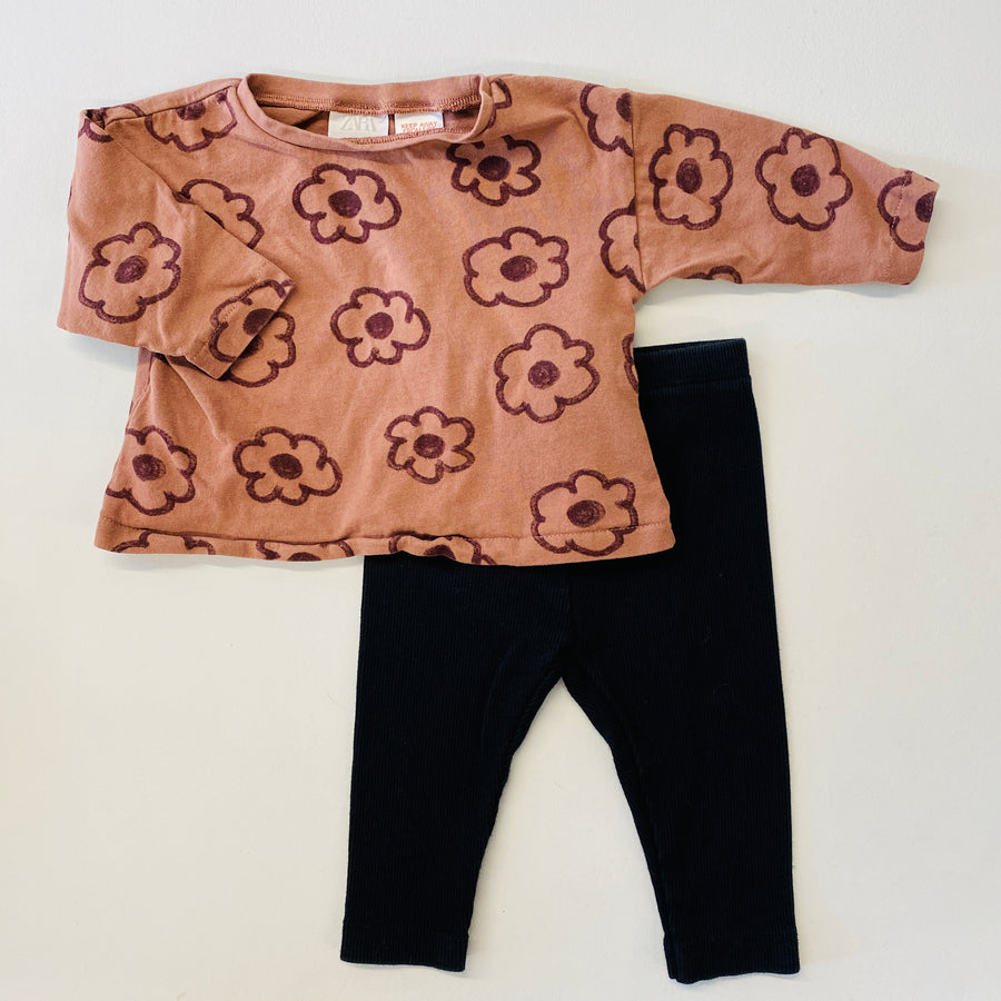 Top + Leggings | 3-6mos