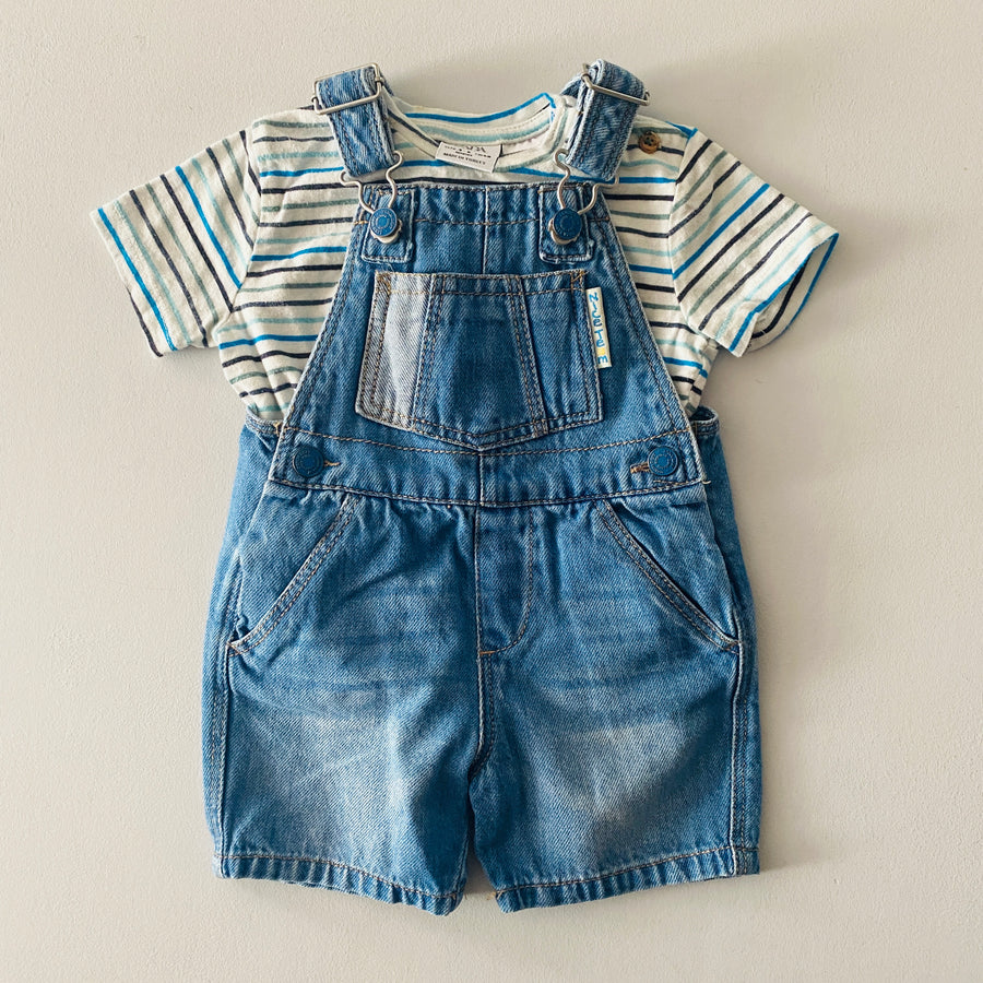 Overalls + Top | 3-6mos