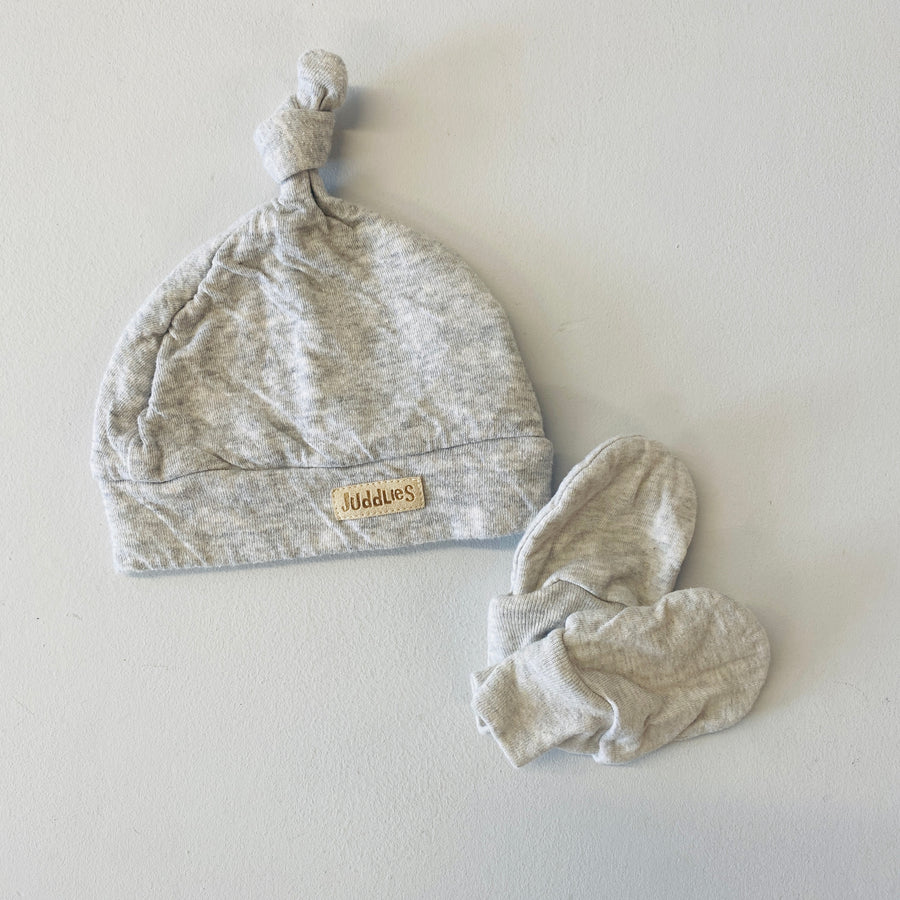 Hat + Mitts | 0-3mos