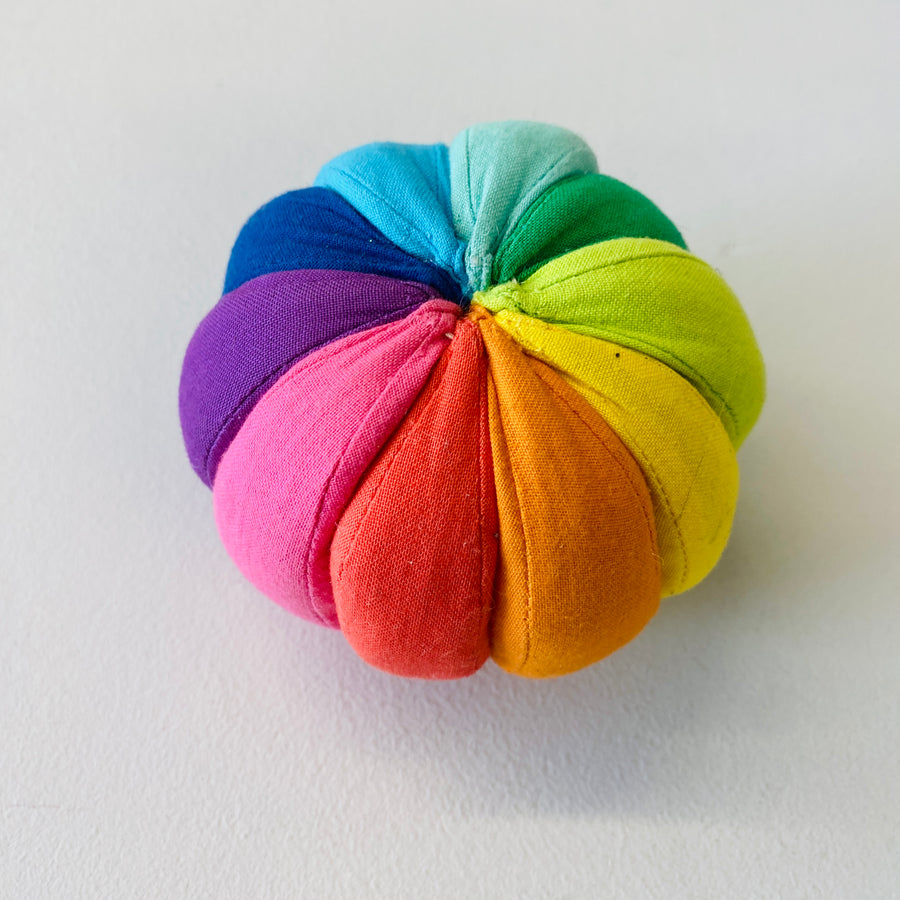 Organic Cotton Rainbow Ball