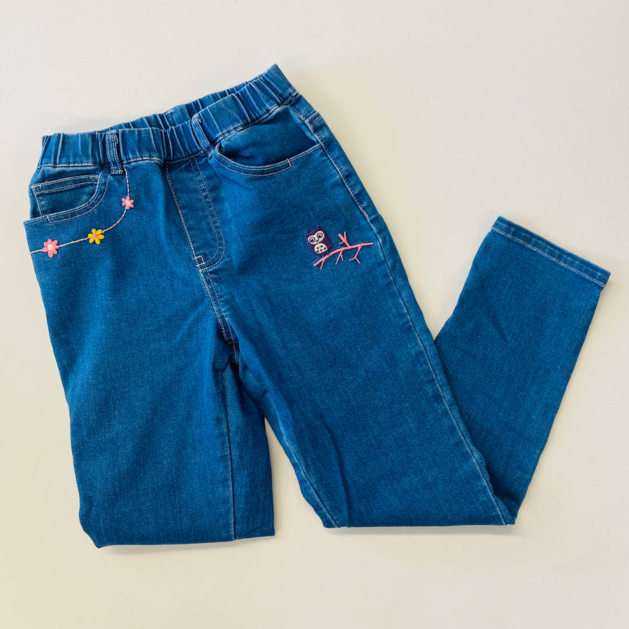Embroidered Jeans | 10Y
