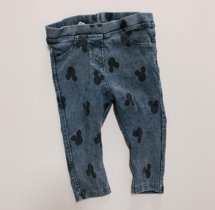 Mickey Mouse Jeggings | 6-9mos