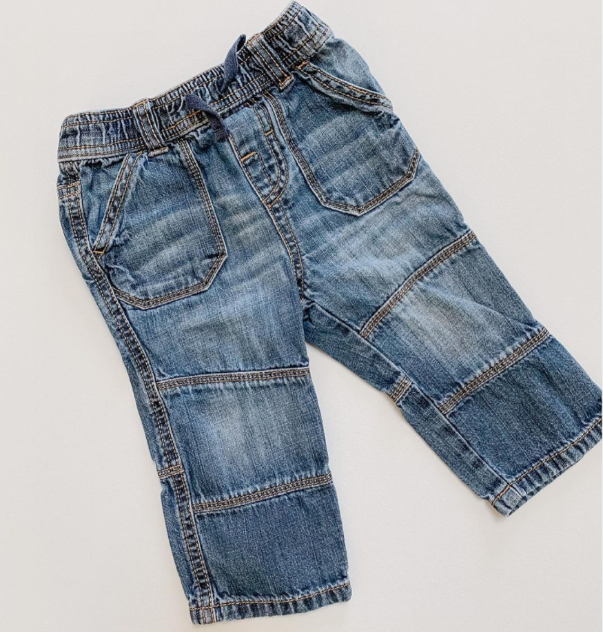 Lace Detail Jeans | 6-12mos
