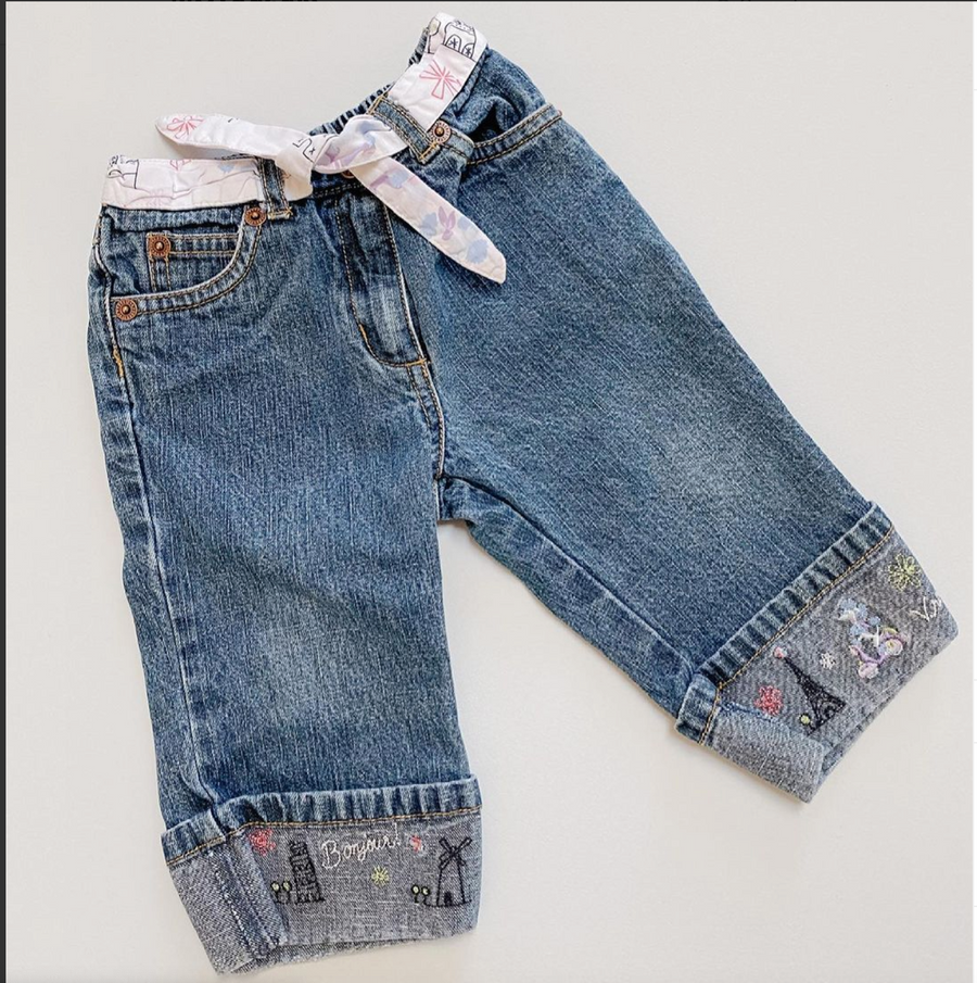 Detailed Jeans | 6-12mos