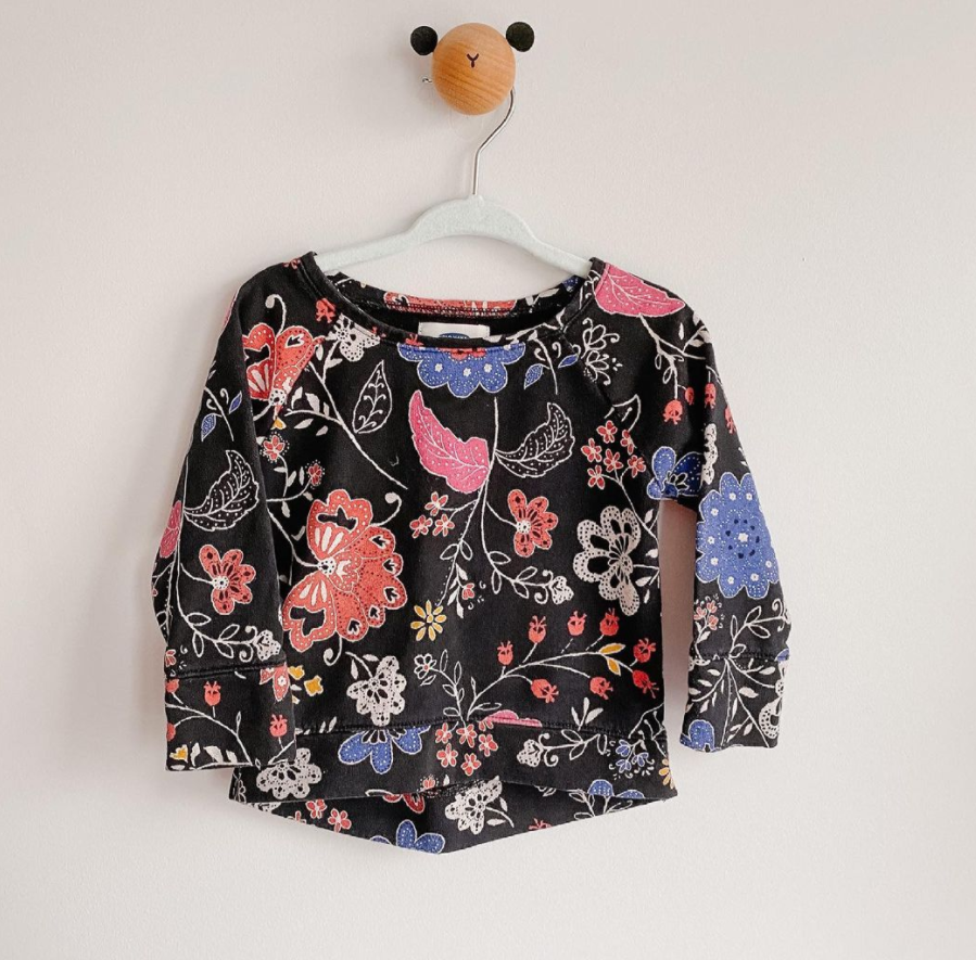 Floral Sweatshirt | 18-24mos