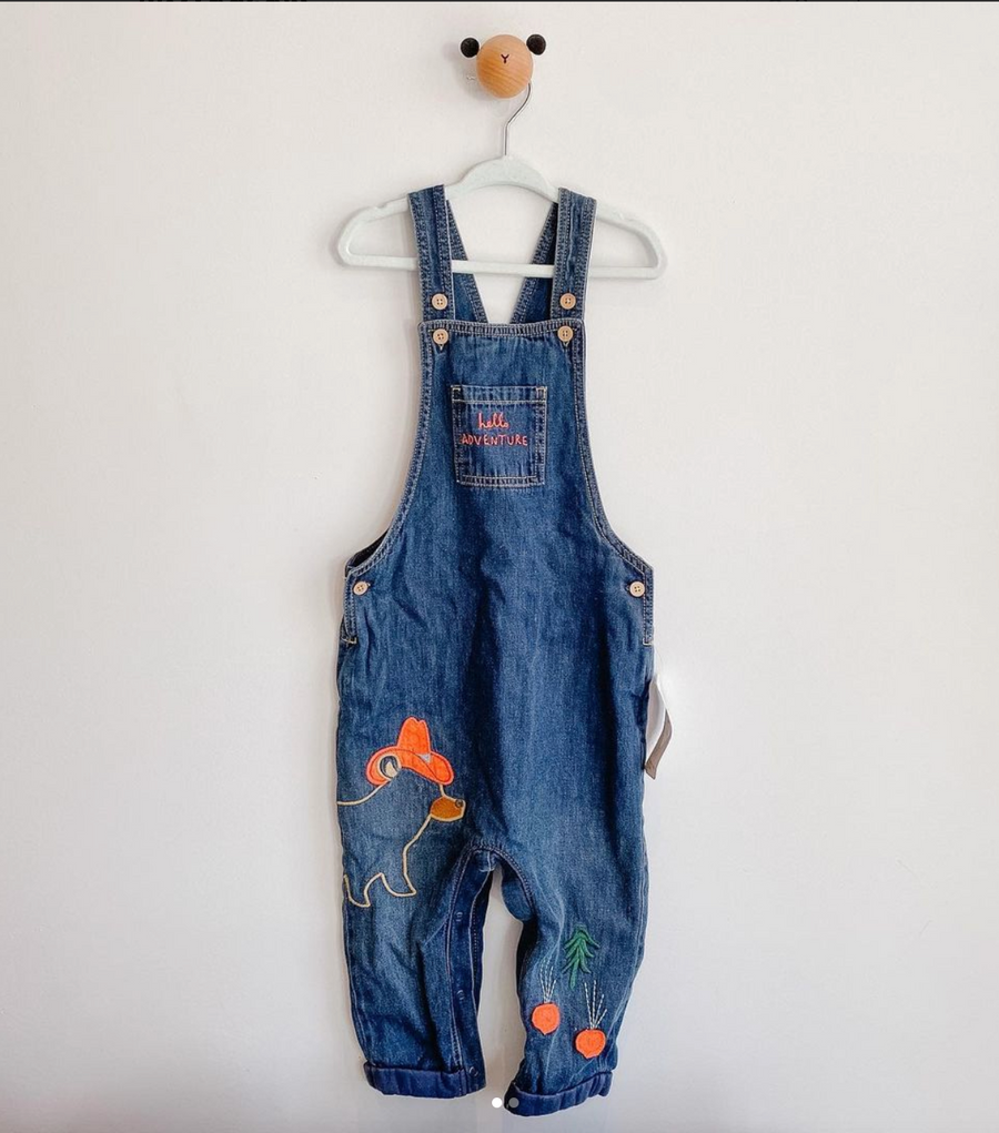 Chambray Overalls | 2T