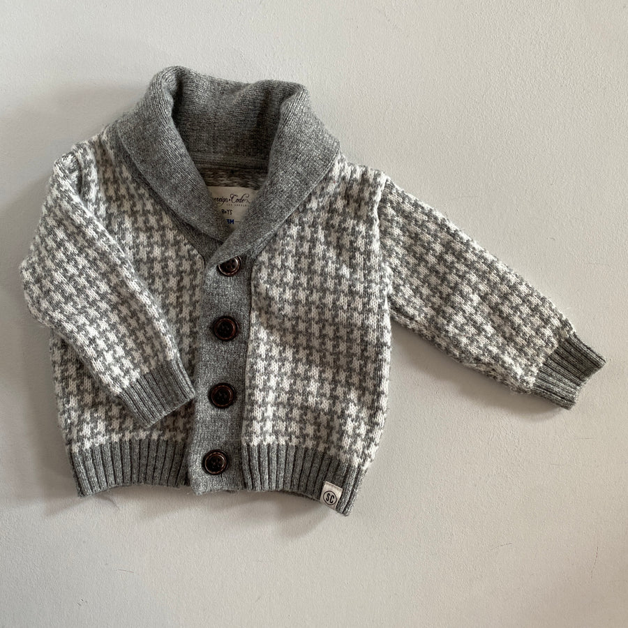 Soft Knit Cardigan | 0-3mos